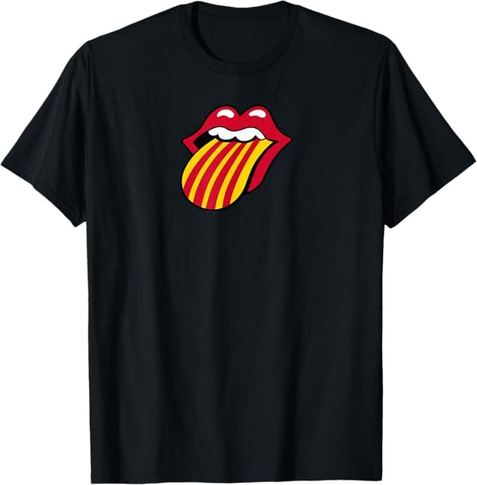 Samarreta en català llengua rolling stones